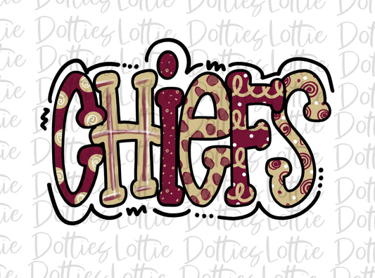 Chiefs Png - Chiefs - Digital Download