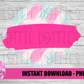 Monogram Circle - Png - Circle - Sublimation - Digital Download