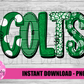 Colts PNG - Colts sublimation design - Digital Download
