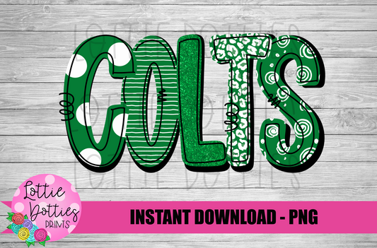Colts PNG - Colts sublimation design - Digital Download