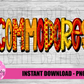 Commodores - PNG - Commodores - Sublimation - Digital Download