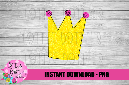 Crown - PNG - Princess -Sublimation - Digital Download