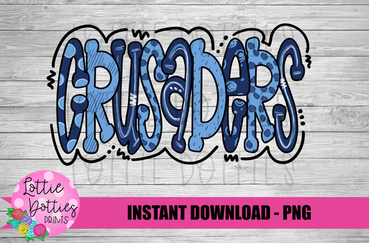 Crusaders PNG -Sublimation design - Digital Download