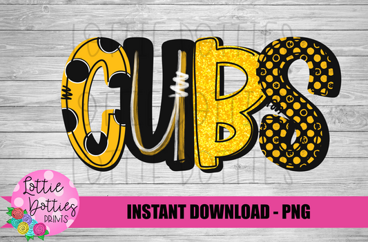 Cubs PNG - Cubs  -  sublimation design - Digital Download