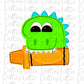 Dino Crayon - Png - Dino Crayon   Design - Dinosaur Design