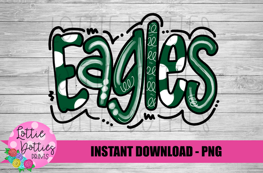 Eagles PNG - Eagles -  sublimation design - Digital Download
