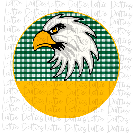 Eagles Circle Png - Eagles Sublimation Design - School Spirit Design - Digital Download