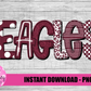 Eagles PNG - Eagles -  sublimation design - Digital Download - Maroon and White