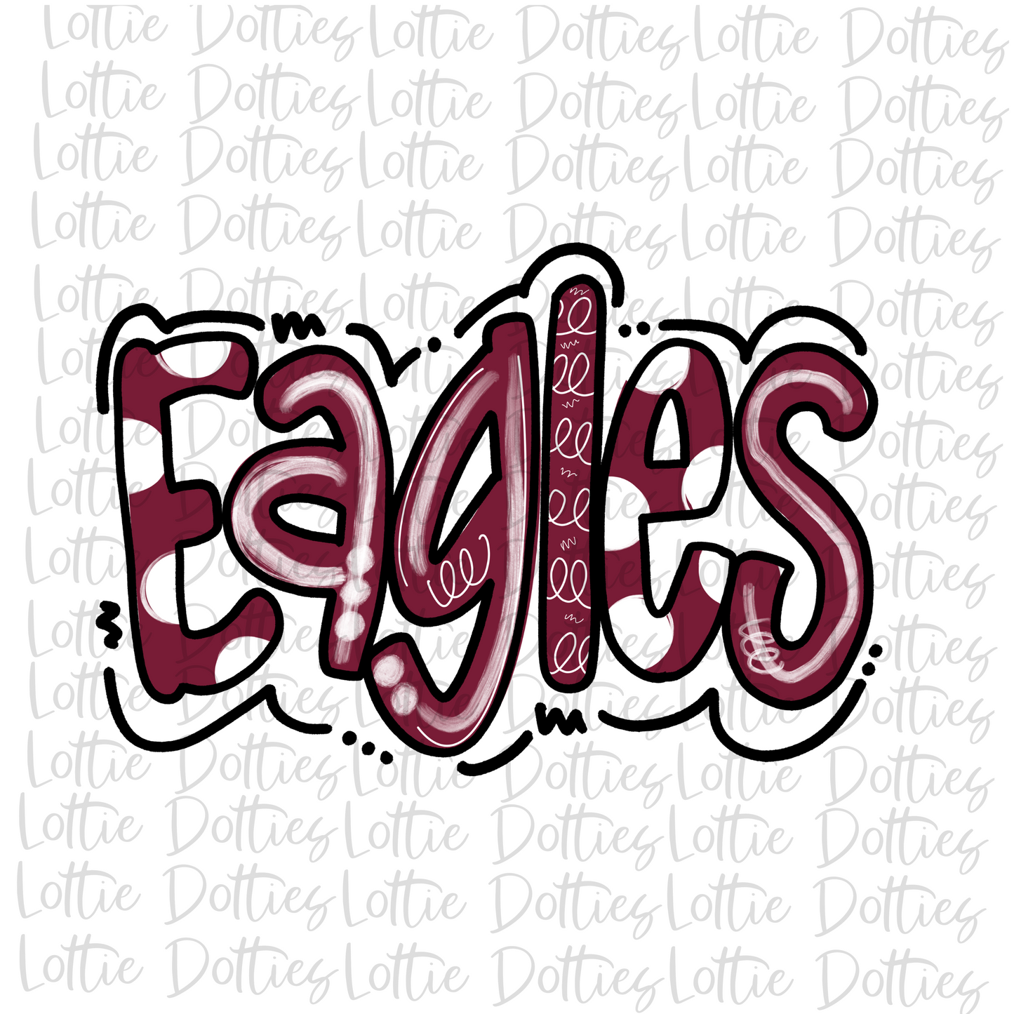 Eagles PNG - Eagles -  sublimation design - Digital Download - Maroon and White