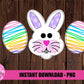 Trio Egg and Easter PNG - Easter - Sublimation - Digital Download