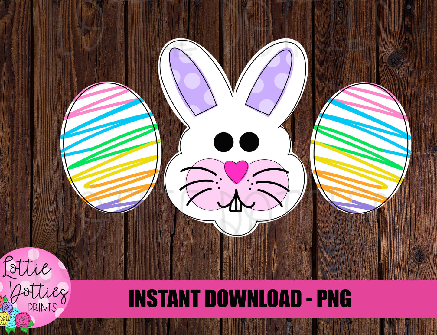 Trio Egg and Easter PNG - Easter - Sublimation - Digital Download