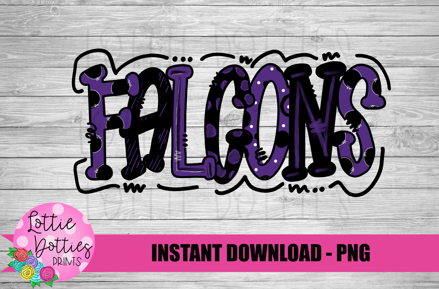 Falcons PNG - Falcons  -  Sublimation design - Digital Download