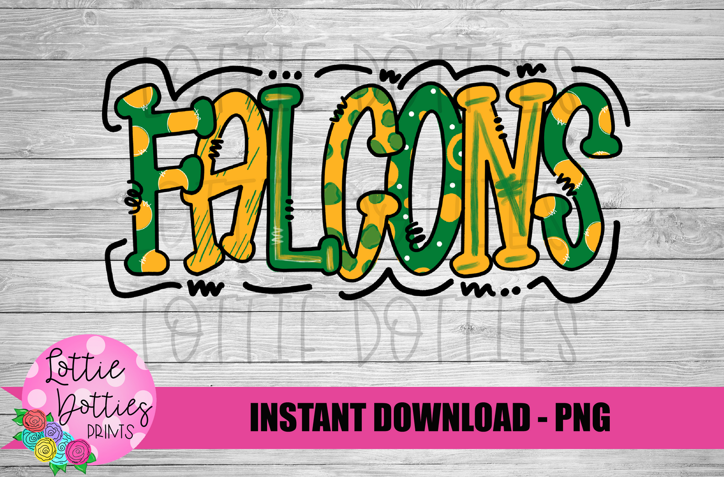 Falcons PNG - Falcons  -  Sublimation design - Digital Download