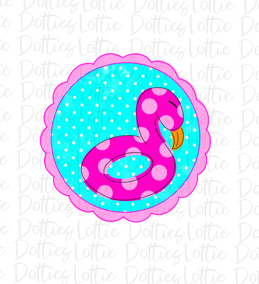 Flamingo Float  - PNG - Summer - Sublimation - Digital Download