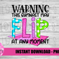 Gymnast - PNG - Flip - Sublimation - Digital Download