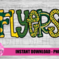 Flyers - Png  -  Digital Download  - Sublimation