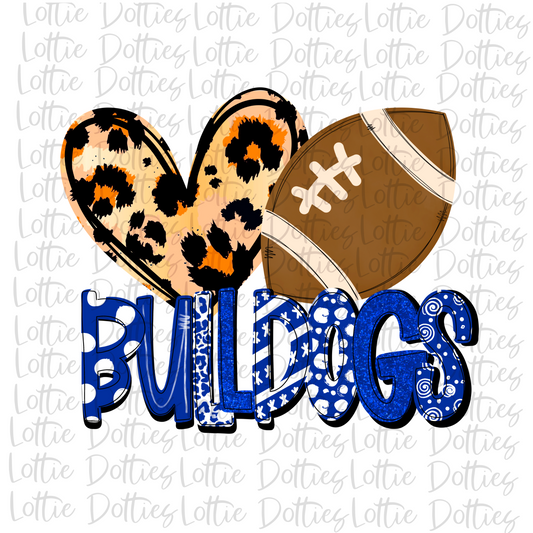 Bulldogs Football - PNG - Bulldogs sublimation design - Digital Download