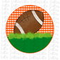 Football - PNG - Football Circle   - Sublimation - Digital Download