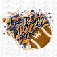 Football  Mom - PNG - Football - Sublimation - Digital Download
