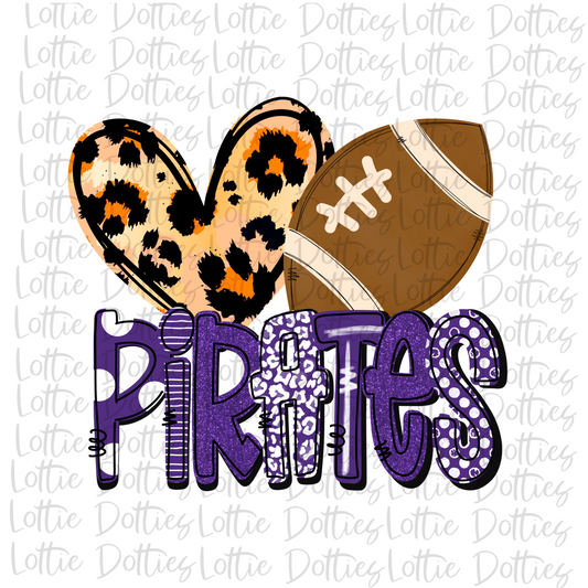 Pirates Football - PNG - Football - Sublimation design - Digital Download