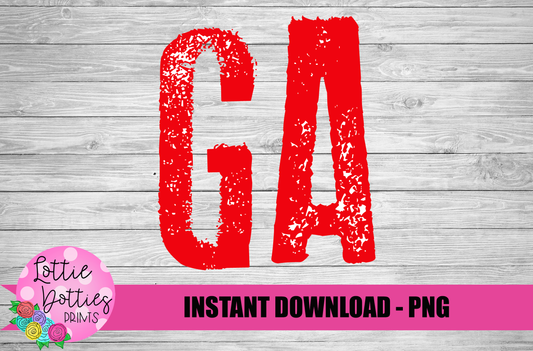 GA DISTRESSED PNG