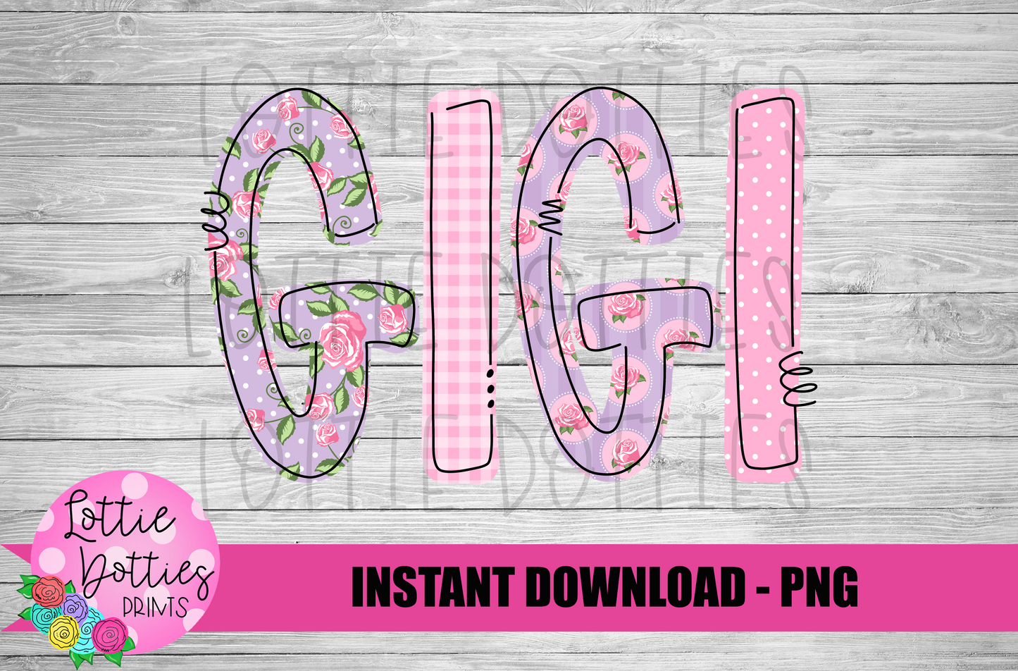 Gigi Png - Mother’s Day sublimation Png - Digital Download