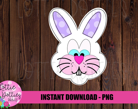 Bunny Girl  PNG - Easter Sublimation - Digital Download