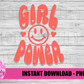 Girl Power PNG - Girl Power Sublimation - Digital Download