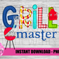 Grill Master - Father's Day Png - Grill Master Png - Digital Download