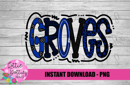 Groves - PNG - Groves - Sublimation - Digital Download