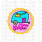 Happy Camper Png - Camping Sublimation Design - Faux Applique _  Glamping - Happy Camper - Digital Download