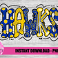 Hawks Png - Mascot  Sublimation Design - Digital Download