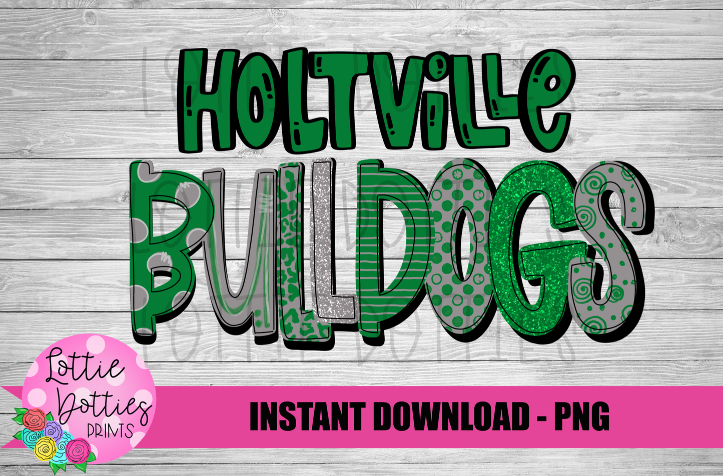 Holtville Bulldogs -  PNG - Bulldogs  -  Sublimation design - Digital Download