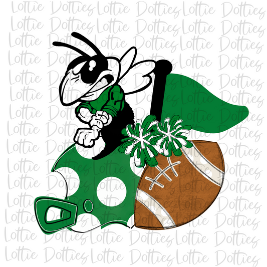 Hornet Spirit Stack Png - Hornets Sublimation Design - School Spirit Design - Digital Download