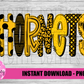 Hornets PNG -  Hornets   -  sublimation design - Digital Download