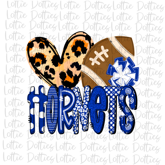 Hornets football PNG -  Hornets Sublimation Design - Digital Download