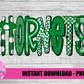 Hornets PNG -  Hornets Green and White  -  Sublimation Design - Digital Download