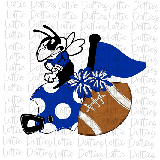 Hornet Spirit Stack Png - Hornet Sublimation Design - School Spirit Design - Digital Download