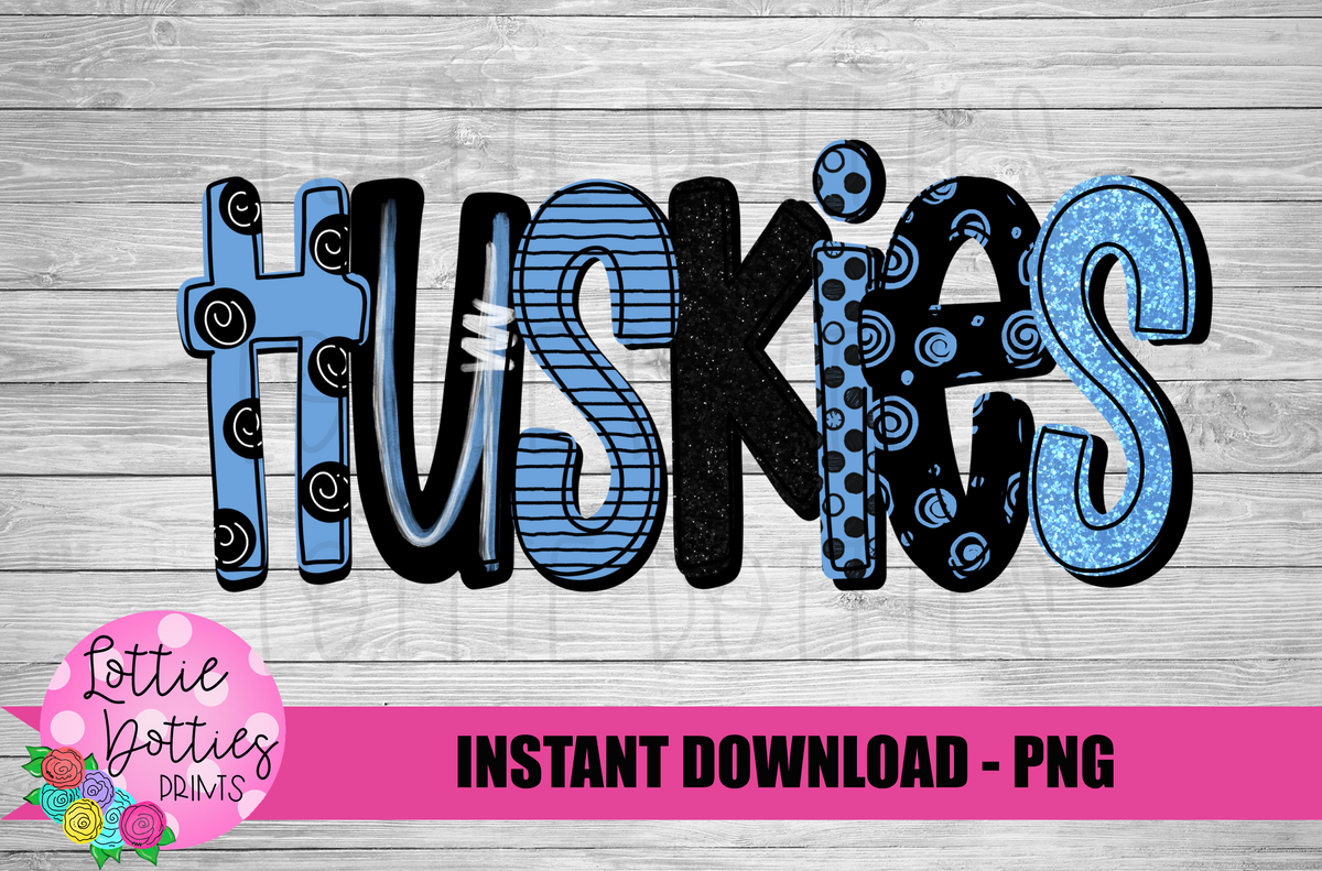 Husky M Lettering Huskies PNG - Huskies sublimation design - Digital Download – Lottie ...