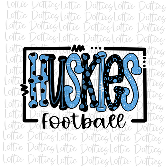 Huskies PNG - Huskies Football - Sublimation Design - Digital Download