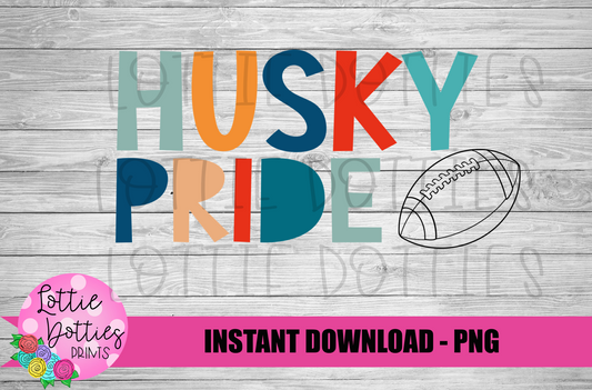 Huskies Pride PNG - Huskies Sublimation design - Digital Download