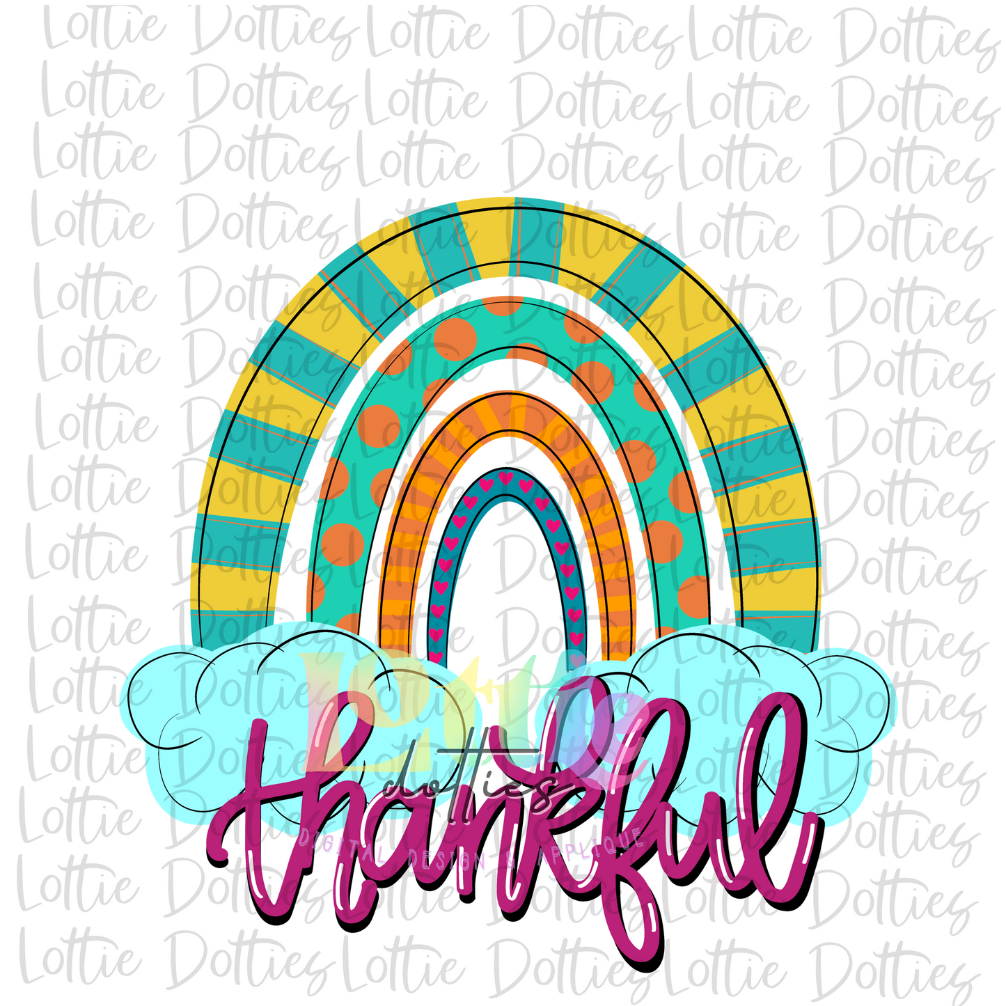 Thankful  Png - Thanksgiving Sublimation Design- Digital Download