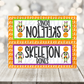 Skeleton Bones PNG - Bag Toppers - Sublimation - Digital Download