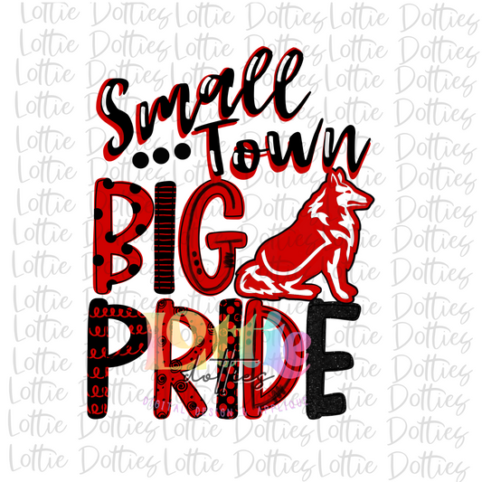 Small Town Big Pride Aggie - PNG - Sublimation - Digital Download