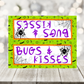 Bugs and Kisses PNG - Bag Toppers - Sublimation - Digital Download