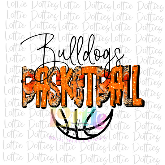 Bulldogs Basketball PNG - Bulldogs Sublimation - Digital Download