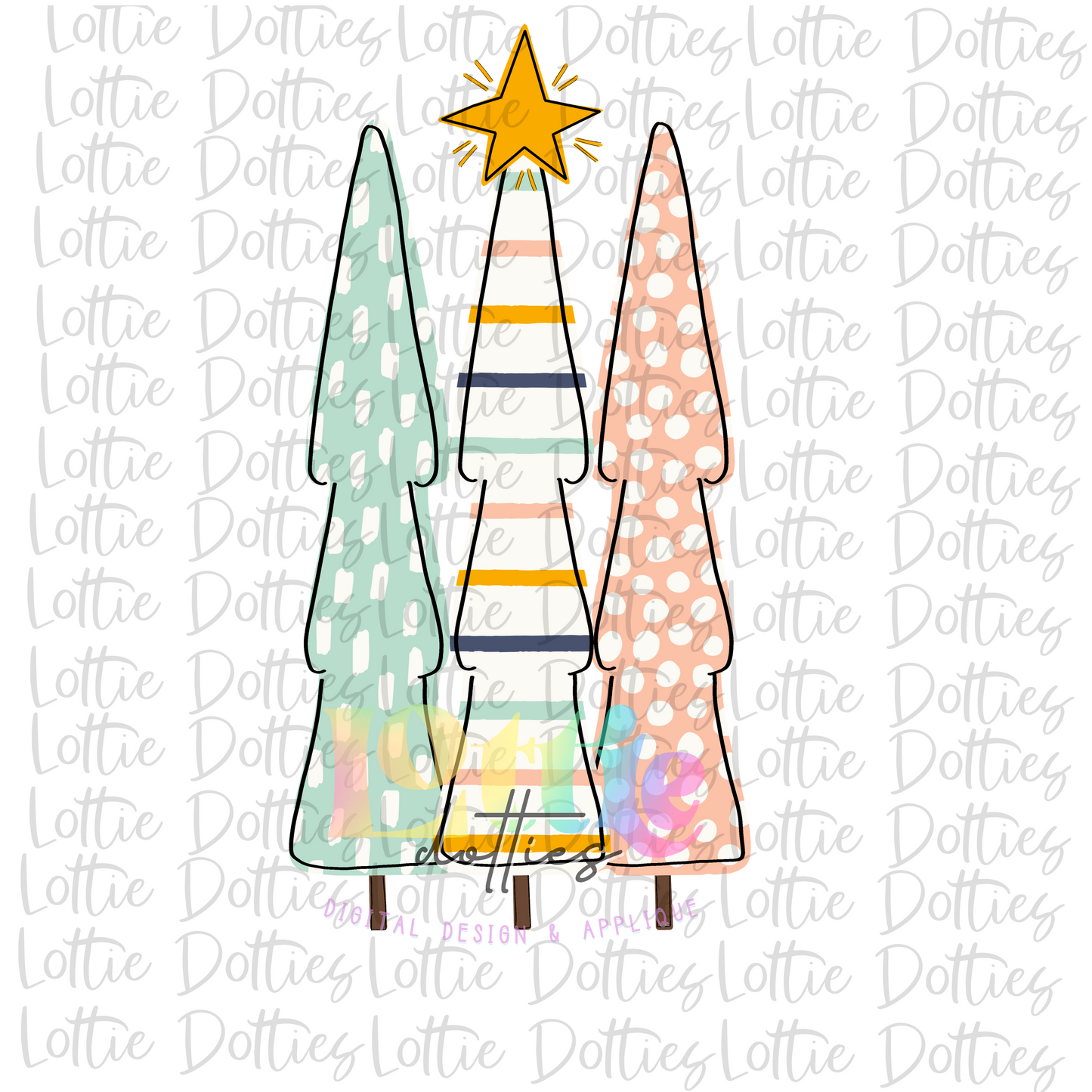 Christmas tree Png - Christmas Sublimation Design - Digital Download