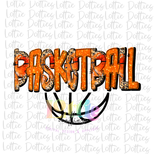 Basketball Png -Basketball  Sublimation Design - Digital Download