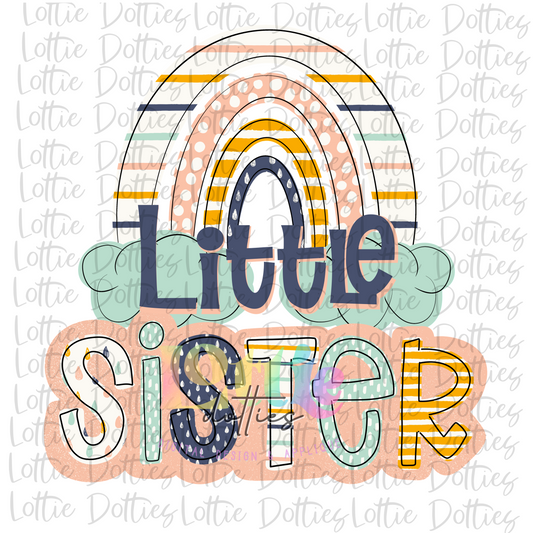 Little Sister PNG - Little Sister Sublimation - Digital Download