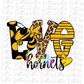 Love Hornets PNG -- Instant Download - Digital Download -Sublimation Design
